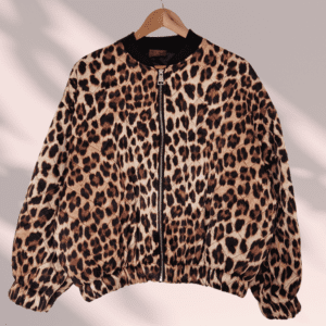 Veste bombers matelassée Léopard Millénium