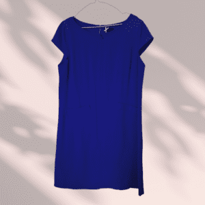 Robe trapèze Sinequanone bleu électrique